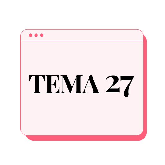 Estética - Tema 27